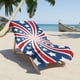 thumbnail image 4 of Microfiber Beach Towel Super Colorful Bath Towel Sandproof Beach Blanket Multi-Purpose Towel For Travel Swimming Pool 30x60 Inch, 4 of 6