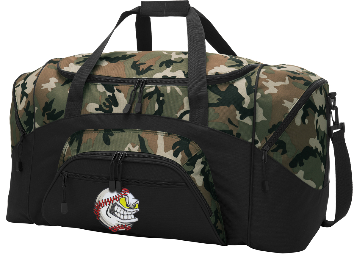 Baseball Camo Duffel Bag
