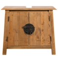 thumbnail image 2 of vidaXL Bathroom Furniture Set Solid Pinewood, 2 of 5