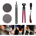 thumbnail image 5 of Yeacher 4PCS Horse Farrier Hoof Nipper Trim Shoeing File Rasp Handle Hoof Cutter Tool Horse Care Accessory, 5 of 5