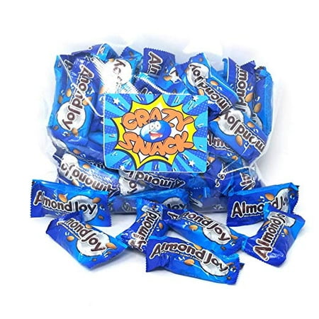 Almond Joy Candy - Almond Joy Snack Size Bar, Coconut & Almond Candy, 2 pounds bag