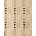 thumbnail image 1 of Ahgly Company Indoor Rectangle Abstract Brown Gold Solid Area Rugs, 2' x 4', 1 of 6