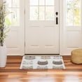 thumbnail image 3 of Yayeee Doormat for Indoor Entrance 32" x 20" Non Slippery Floor Rug, Light Gray Cat Pattern, 3 of 8