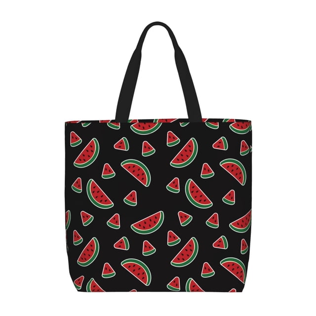 Balery Watermelon Bolsa de Mano para Mujeres con Cremallera, Bolsa de Gimnasio con Compartimentos, Bolsa para Laptop, Bolsa para Trabajo