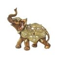 thumbnail image 5 of hengtong Elephant Statue Artwork Lucky Animal Sculpture for Shelf Living Room Bedroom Small, 5 of 9