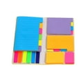 thumbnail image 3 of Clearance Notebook under $5,Colorful Notes Assorted Neon Colors Sticky Notes With 60 Ruled Notes, 3 of 8