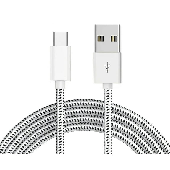 Type-C 6ft USB Cable for Cricket Outlast 5G, Ovation 3, Magic 2 5G - Charger Cord Power Wire USB-C Long