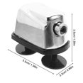 thumbnail image 2 of ETHZZLE Bass Drum Lug Accessory Plated Silver Zinc Alloy with Shock Absorbing Design for Professional Performance, 2 of 8