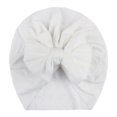 thumbnail image 2 of DPTALR Bonnet Noué Uni pour Tout-Petits Garçons Filles Accessoires, 2 of 3