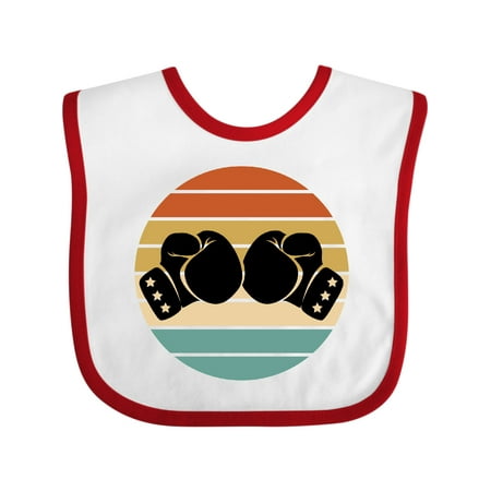 

Inktastic Kickboxing Boxing Gloves Boys or Girls Baby Bib