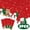 Design 4, variant on Christmas Tablecloth Party Favors Disposabl Rectangle Plastic Xmas Tablecloth Decoration for Winter New Year Holiday Supplies 54x108in 3Pcs Design 5
