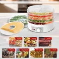 thumbnail image 4 of Rosewill Food Dehydrator Machine, 5 BPA-Free 12.6" Trays, Adjustable Temperature Controls | 95-158°F | 350W, Jerky, Herbs, Fruit, Veggies, Dried Snacks, 4 of 8