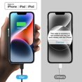 thumbnail image 3 of Cargador Coreykin 3x 20W USB-C con cable de carga rápida de 6 pies, 3 of 7