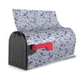 thumbnail image 3 of Lsque sea animals Mailbox Cover Standard Size ,Magnetic Mailbox Covers Post Wraps Letter Box Cover-21x18 in, 3 of 8