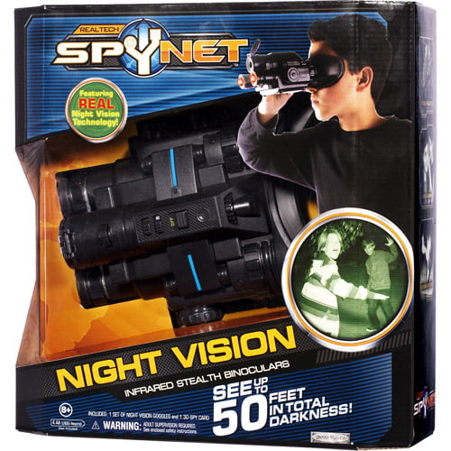 Jakks Pacific Spy Net Night Vision Goggles Recording Stealth Binoculars 1gb for sale online 