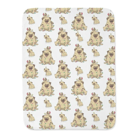 Christmas Dogs Pattern Blanket  -Image by Shutterstock,