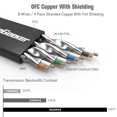 thumbnail image 3 of Cable Ethernet CableGeeker Cat 7 blindado de 1,5 m, paquete de 6 unidades, negro, 3 of 7
