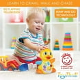 thumbnail image 7 of Light Up Dancing and Singing Duck Toy – Infant, Baby and Toddler Musical and Educational Toy - Walks, Glides and Flaps Wings - 6 Song, Speaking and Sound Effect Modes - by ToyThrill, 7 of 7