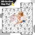 thumbnail image 4 of Cow and Spot White Pattern Teens Toddler Nap Mat with Pillow, Sleeping Mat Bag for Preschool Daycare 50"x20", 4 of 6