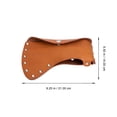 thumbnail image 2 of Axe Sheath Cattlehide Protective Cover Axe Head Sheath Portable Hatchet Cover, 2 of 9