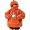 4Yellow346, variant on XAOFW Halloween Pumpkin Hoodies For Women Ghost Printed Long Sleeve Hooded Sweatshirt Loose Fit Pullover Hoodies With Pockets Trendy· Top L