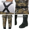thumbnail image 3 of Bassdash Breathable Ultra Lightweight Veil Camo Chest Stocking Foot Fishing Hunting Waders for Men, 3 of 7