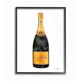 thumbnail image 3 of The Stupell Home Decor Collection Watercolor Minimal Champagne Bottle in Orange Oversized Framed Giclee Texturized Art, 16 x 1.5 x 20, 3 of 5