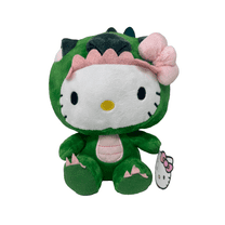 Hello Kitty Plush Toy in Green Dragon Costume 13 inch Jumbo tall. Soft. Sanrio