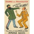thumbnail image 3 of Adrien Barrère 11x14 Black Modern Framed Museum Art Print Titled - Tournee Des Novelties, You Have Nothing to Declare, 3 of 5