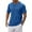 Navy, variant on Men's Breathable Workout T Shirts Loose Fit Gym Running Athletic Tee for Summer Sports Casual Wear
