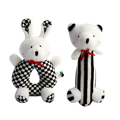 black and white sensory toys