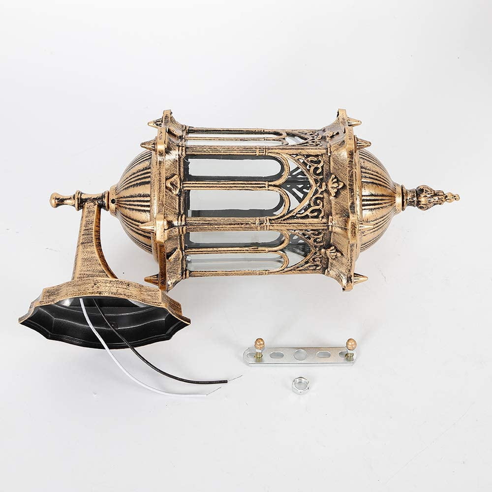 WUZSTAR Vintage Outdoor Wall Lantern