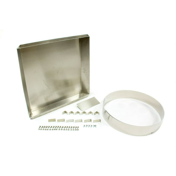 National Radiator 20-1/2" Wide 19-3/8" Tall Hurricane Fan Shroud P/N Z40021