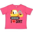 thumbnail image 3 of Inktastic Construction Truck I Love Dirt Boys or Girls Toddler T-Shirt, 3 of 5