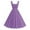 Purple, variant on LYEAA Homecoming Dresses for Women Sleeveless Midi Dress Flowy Elegant Dress A-line Solid Color Dress 1950s Vintage Fashion Holiday Party Dress Ball Gown Wedding Guest Dress Blue S