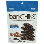 Barkthins Snacking Chocolate, Dark Chocolate Pretzel With Sea Salt, 4.7 Oz