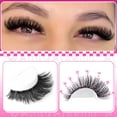 thumbnail image 3 of Kit de extensiones de pestañas Yawamica Fluffy Lash Clusters 10-16 mm, 3 of 7