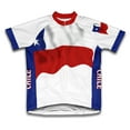 thumbnail image 1 of Chile Flag Short Sleeve Cycling Jersey  for Women - Size 3XL, 1 of 3