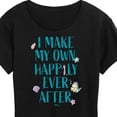 thumbnail image 3 of Disney Princess - Make My Own Happily Ever After - Women's Short Sleeve Graphic T-Shirt, 3 of 5