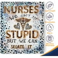 thumbnail image 4 of Nurse Gifts Blanket for Women - Nursing Student Nurse Appreciation Gifts for Nurse Practitioner, RN Nurses, Nurses Week Nurse Graduation Gift Throw Christmas Lightweight Blanket 50"x60", 4 of 5
