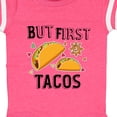 thumbnail image 4 of Inktastic But First Tacos Boys or Girls Baby Bodysuit, 4 of 5