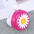 thumbnail image 2 of EeaseCA 1pc Ring Bell Chrysanthemum Pattern Bike Bell Ring Bell Accessory (Rosy White), 2 of 8