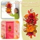 thumbnail image 2 of Great promotion! Wreath,Maple Leaf Flower Wreath, Door Hanging Decoration, Festival Props, Hanging Window Wall Hanging, 2 of 5