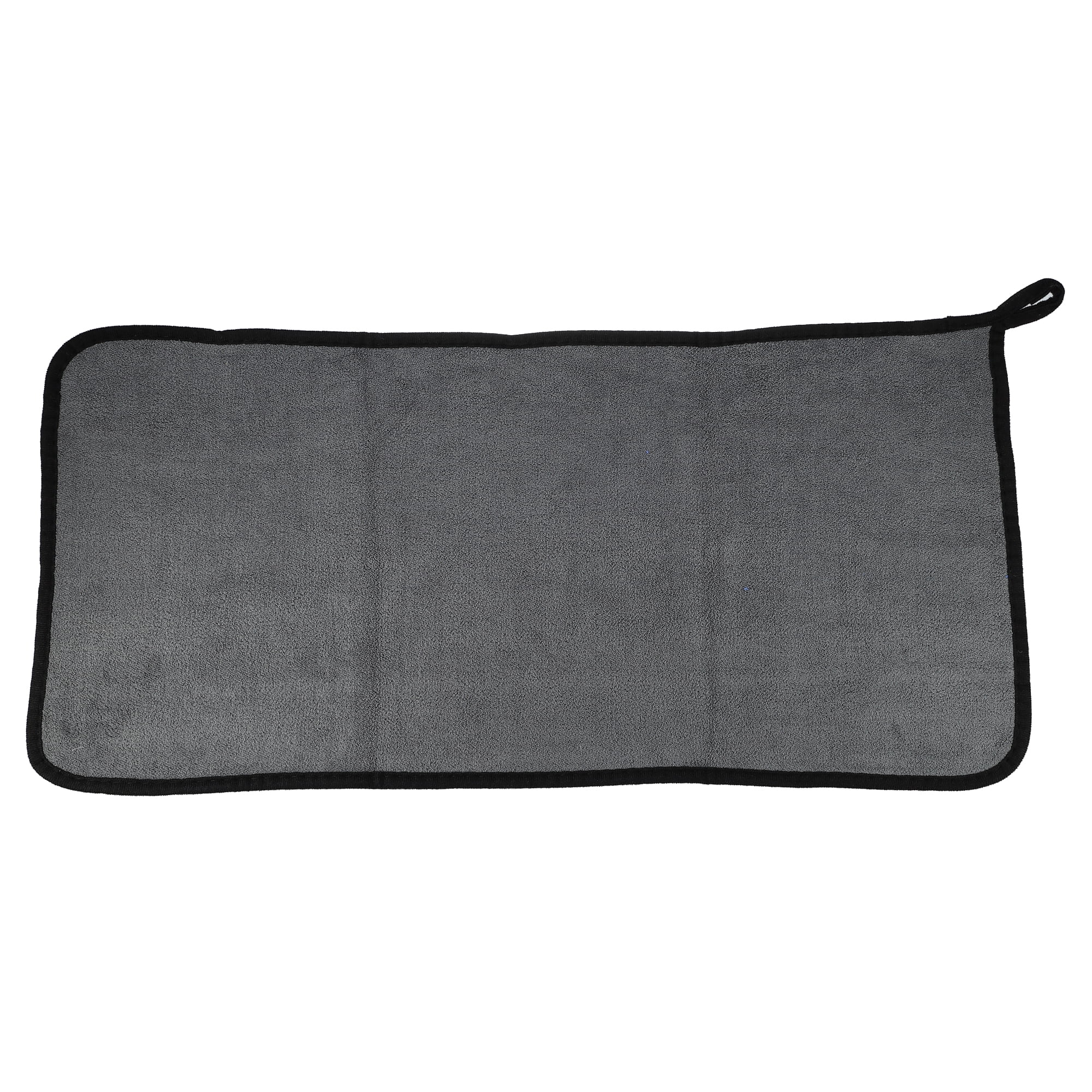 Unique Bargains 6pcs Microfibre Car Drying Towel 11.81"x23.62" Cleaning Cloth Gray Blue
