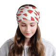 thumbnail image 6 of Rateoe Hand Drawn Watermelon Cotton Slouchy Beanie Hat for Men/Women,Lightweight Oversize Large Thin Skull Cap Night Sleeping Cap, 6 of 8