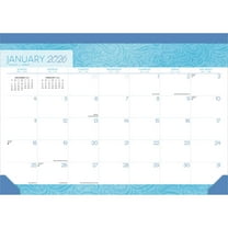 Seaside Currents | 2026 17x12" Monthly Desk Pad Calendar | BrownTrout