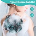 thumbnail image 3 of Paquete de 10 esponjas de lufa para ducha de baño de 55 g, esponja de baño exfoliante para mujeres y hombres: Exfolia calmante para rostro y cuerpo, 3 of 5