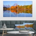 thumbnail image 1 of Grand Tetons Panorama - Grande Impression sur Toile Paysage, 1 of 4