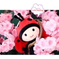 thumbnail image 4 of Plush Toy, Cute Red Ladybug Plush，Beautiful Wings Ladybug Toy, 12 Inches,Ladybug, 4 of 5