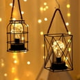 thumbnail image 4 of Linterna de camping Potente luz LED Decoraciones Adornos de luz nocturna Decoración Cuelga Crea un ambiente festivo Escritorio junto a la cama Iluminación y accesorios Blanco cálido Redondo Advancent HA007028-01, 4 of 6